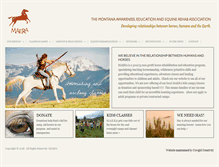 Tablet Screenshot of maeramontana.org